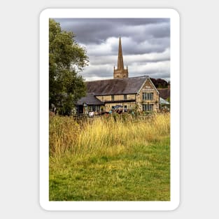 Lechlade From The Thames Path Sticker